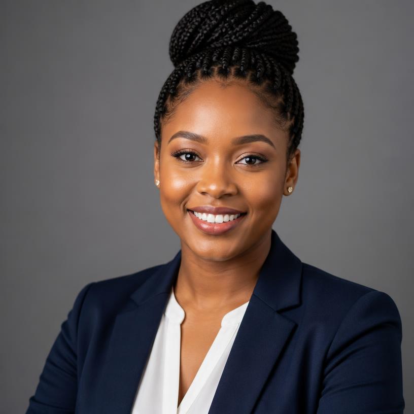 Portrait of Thandi Nkosi, Representative · Johannesburg, who re5 passed first attempt with Excell RE